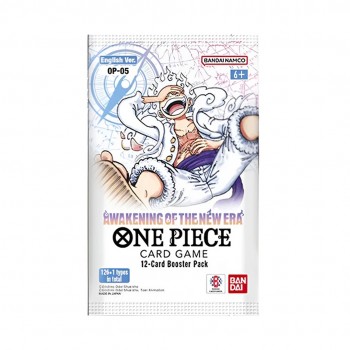 One Piece (OP 05) Awakening of the New Era žaidimo Play Booster pakuotė 12 kortų